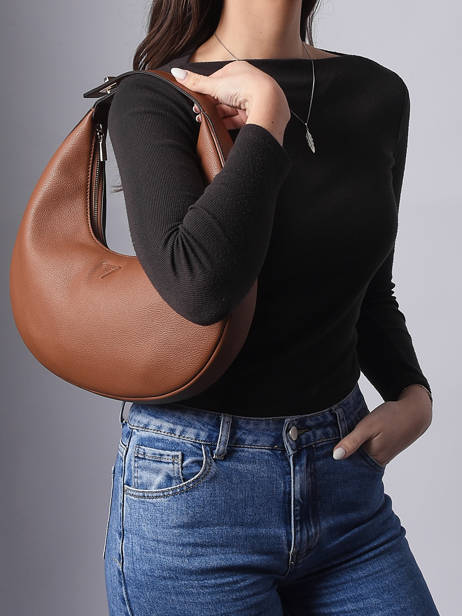 Schoudertas Evie Guess Bruin evie BG966402 ander zicht 1