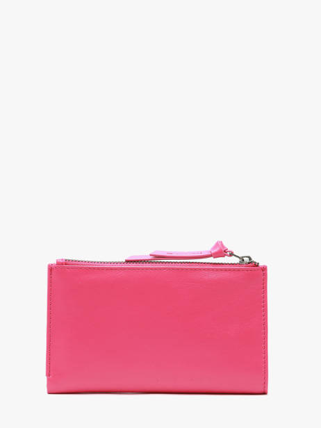 Portefeuille Leder Biba Roze wallet 12138 ander zicht 2