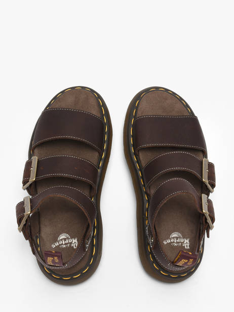 Sandalen Gryphon Uit Leder Dr martens Bruin women 42004200 ander zicht 3