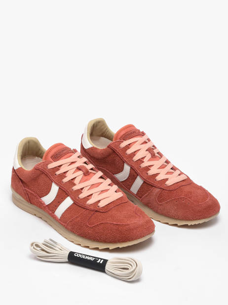 Sneakers Uit Leder Coolway Rood men 8653807 ander zicht 2