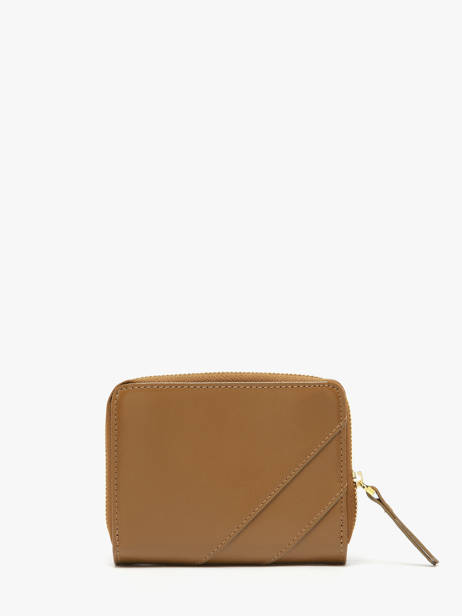 Portefeuille Nina Leder Nat et nin Bruin vintage NINA ander zicht 2