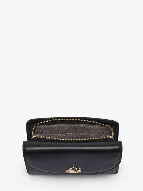 Portefeuille Paris Philos Leder Lancaster Zwart paris philos 71 ander zicht 2