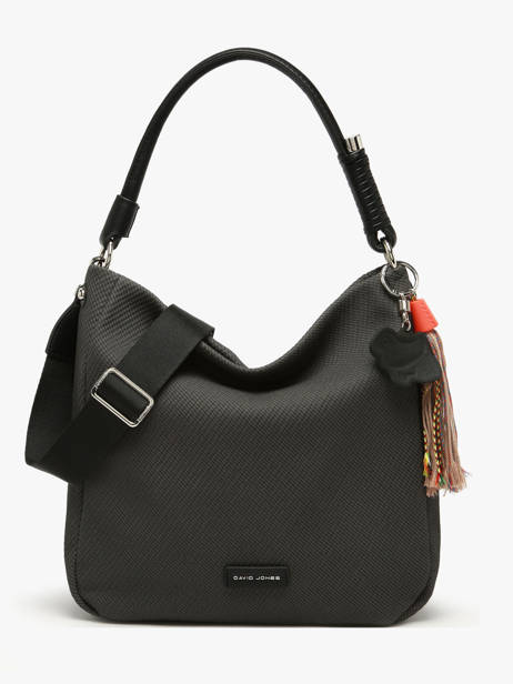 Schoudertas Grigri Polyurethaan David jones Zwart grigri CM8384