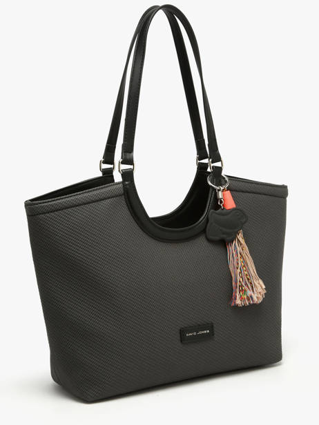 Schoudertas Grigri Polyurethaan David jones Zwart grigri CM8380 ander zicht 2