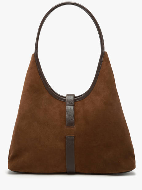 Schoudertas Vintage Leder Nat et nin Bruin vintage ROMEO ander zicht 4