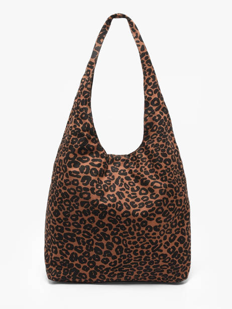 Schoudertas Richelieu Wild Tribe Gerecycleerd Katoen Rivedroite Bruin wild tribe RICHEWIL ander zicht 4