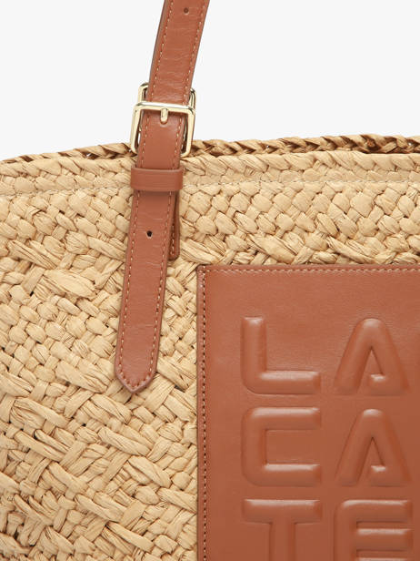 Schoudertas Le Panier Lancaster Bruin le panier 80 ander zicht 3