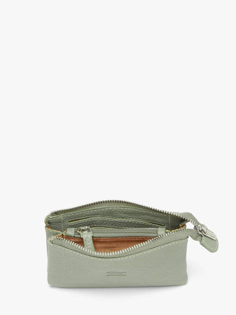 Portemonnee Caviar Leder Crinkles Groen caviar 14538 ander zicht 1