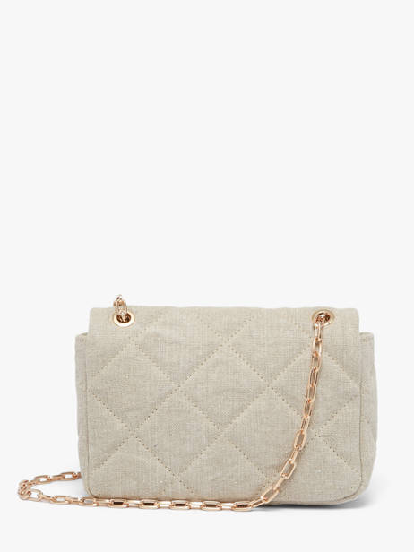 Cross Body Tas Moon Linnen Vanessa bruno Beige moon 70V40533 ander zicht 5