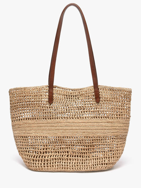 Handtas Cabas Raphia Vanessa bruno Beige cabas raphia 60V40468 ander zicht 4