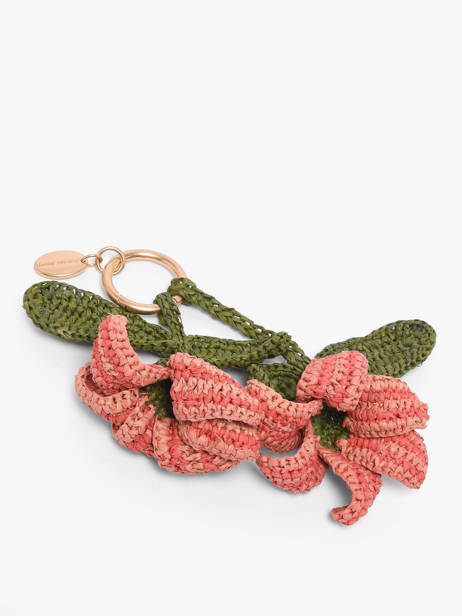 Tashengsel Vanessa bruno Roze charms 96V42673 ander zicht 1