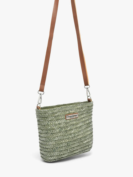 Cross Body Tas Milos Stro Les tropeziennes Groen milos TZ04 ander zicht 1