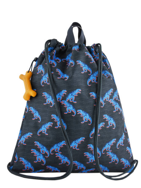 Sporttas Hazel Boys Stones and bones Blauw boys HAZEL-B ander zicht 3