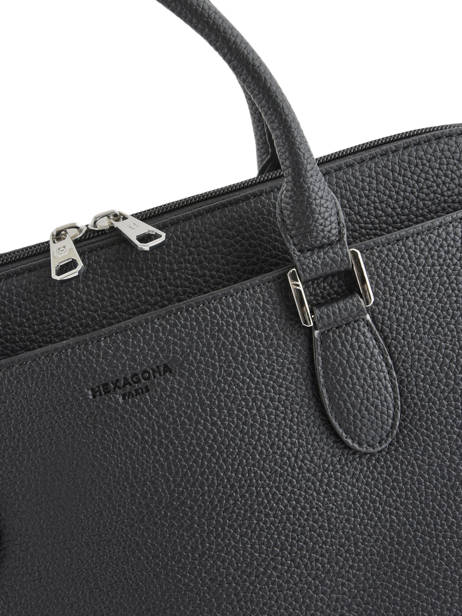 Handtas Madrid Hexagona Zwart madrid 535984 ander zicht 2