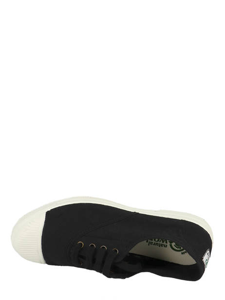 Low-top Sneakers Natural world Zwart women 102 ander zicht 4