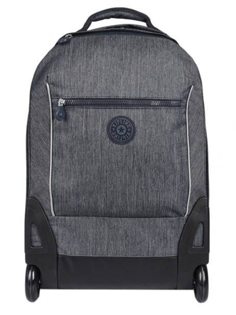 Rugzak Op Wieltjes Sari 2 Compartimenten Kipling Blauw back to school 16310