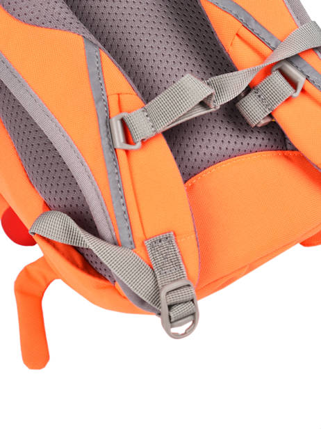 Rugzak 1 Compartiment Affenzahn Oranje small friends NES1 ander zicht 2