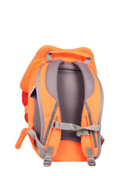 Rugzak 1 Compartiment Affenzahn Oranje small friends NES1 ander zicht 4