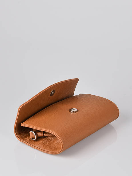 Clutch Met Riempje Madrid Leder Hexagona Bruin madrid 536554 ander zicht 2