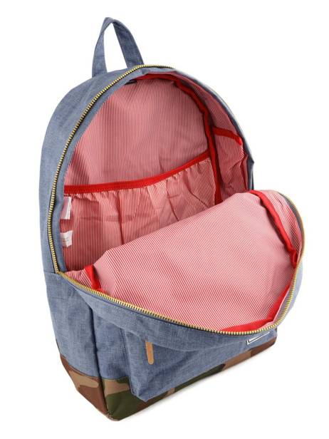 Rugzak 1 Compartiment + Pc 15'' Herschel Blauw classics 10005PBG ander zicht 2