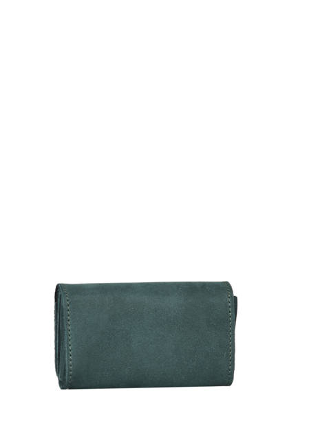 Portemonnee Etincelle Nubuck Leder Etrier Groen etincelle nubuck EETN650 ander zicht 2