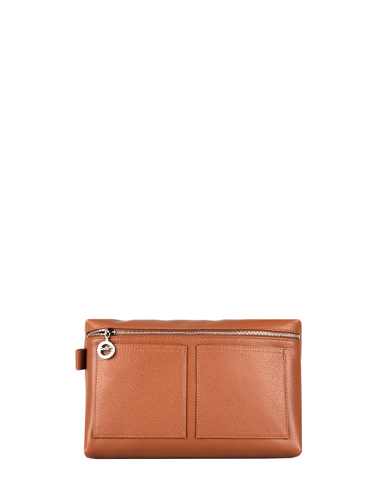 Longchamp Le foulonnÃ© Toiletzak Bruin
