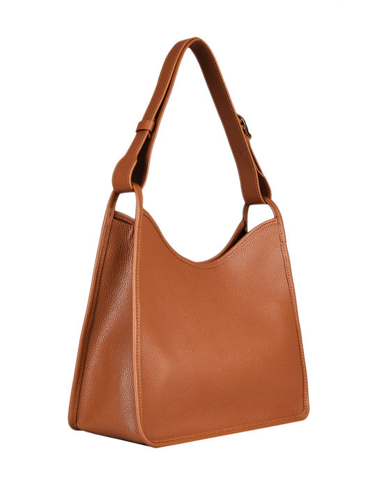 Longchamp Le foulonné Schoudertas Bruin