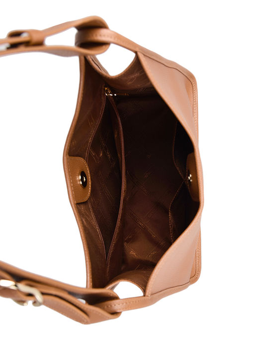 Longchamp Le foulonné Schoudertas Bruin