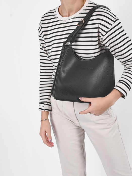 Longchamp Le foulonnÃ© Schoudertas Zwart