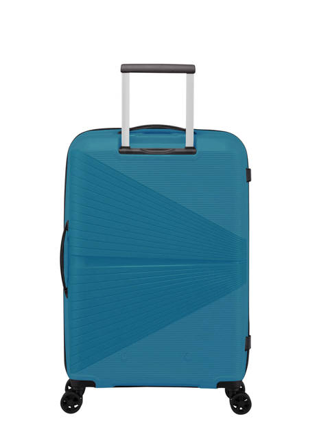 Harde Reiskoffer Airconic American tourister Blauw airconic 88G002 ander zicht 3