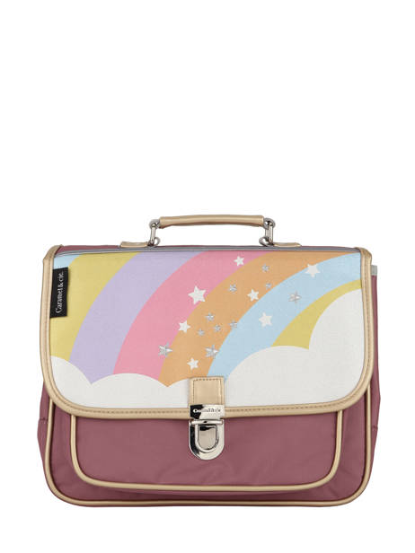 Boekentas 1 Compartiment Caramel et cie Roze boheme FI