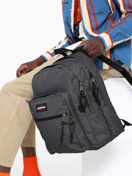 Rugzak Morius 2 Compartimenten Eastpak Grijs authentic EK00040F ander zicht 1