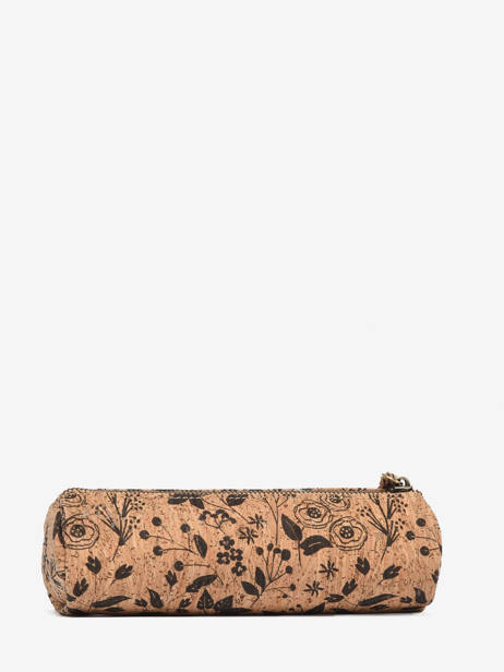 Etui Woomen Beige coquelicot WCOL92 ander zicht 2