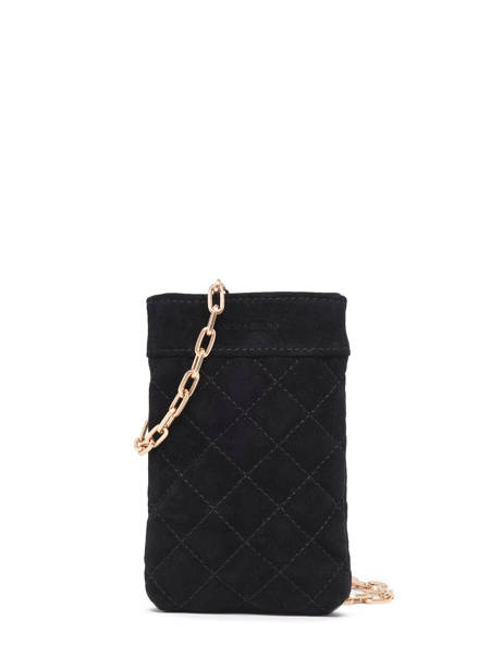 Telefoonzakje Moon Suède Leder Vanessa bruno Zwart moon 13V42642