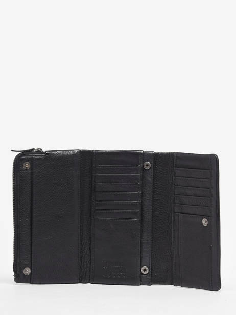 Portemonnee Smart Leder Basilic pepper smart BSMA97 ander zicht 2