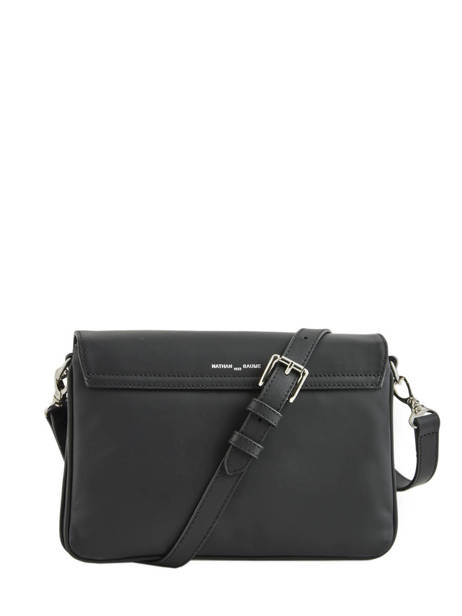 Cross Body Tas Sagan Leder Nathan baume Zwart ines 2 ander zicht 4