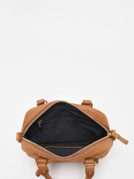 Cross Body Tas Vintage Leder Nat et nin Bruin vintage MICRMACY ander zicht 3