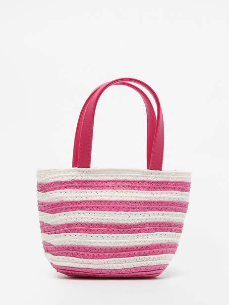 Handtas Le voyage en panier Roze kids PM374 ander zicht 3