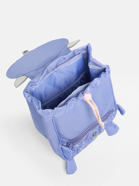 Mini Rugzak Tann's Blauw ecole des tann's 645142 ander zicht 3
