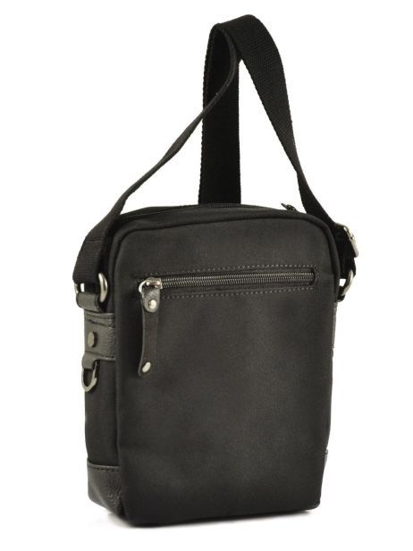 Cross Body Tas Miniprix Zwart men 114-1 ander zicht 2