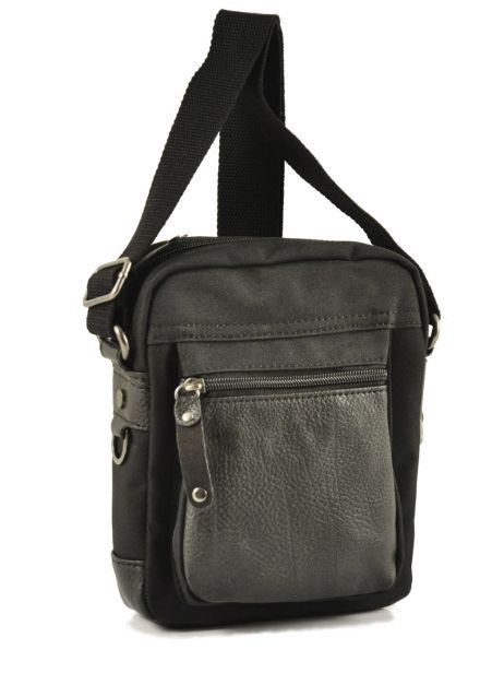 Cross Body Tas Miniprix Zwart men 114-1